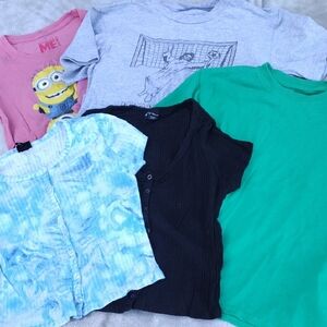 Vibrant Kids' Short Sleeve T-Shirt Collection